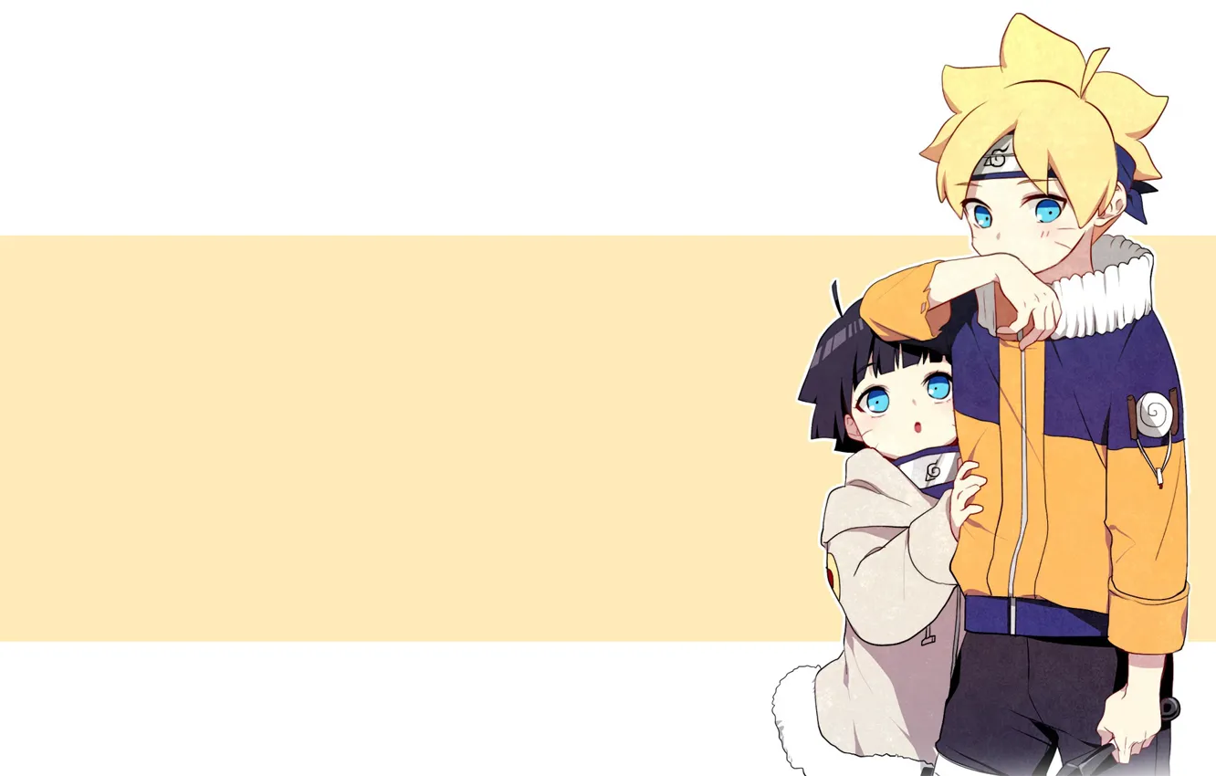 Photo wallpaper children, anime, art, Naruto, Boruto