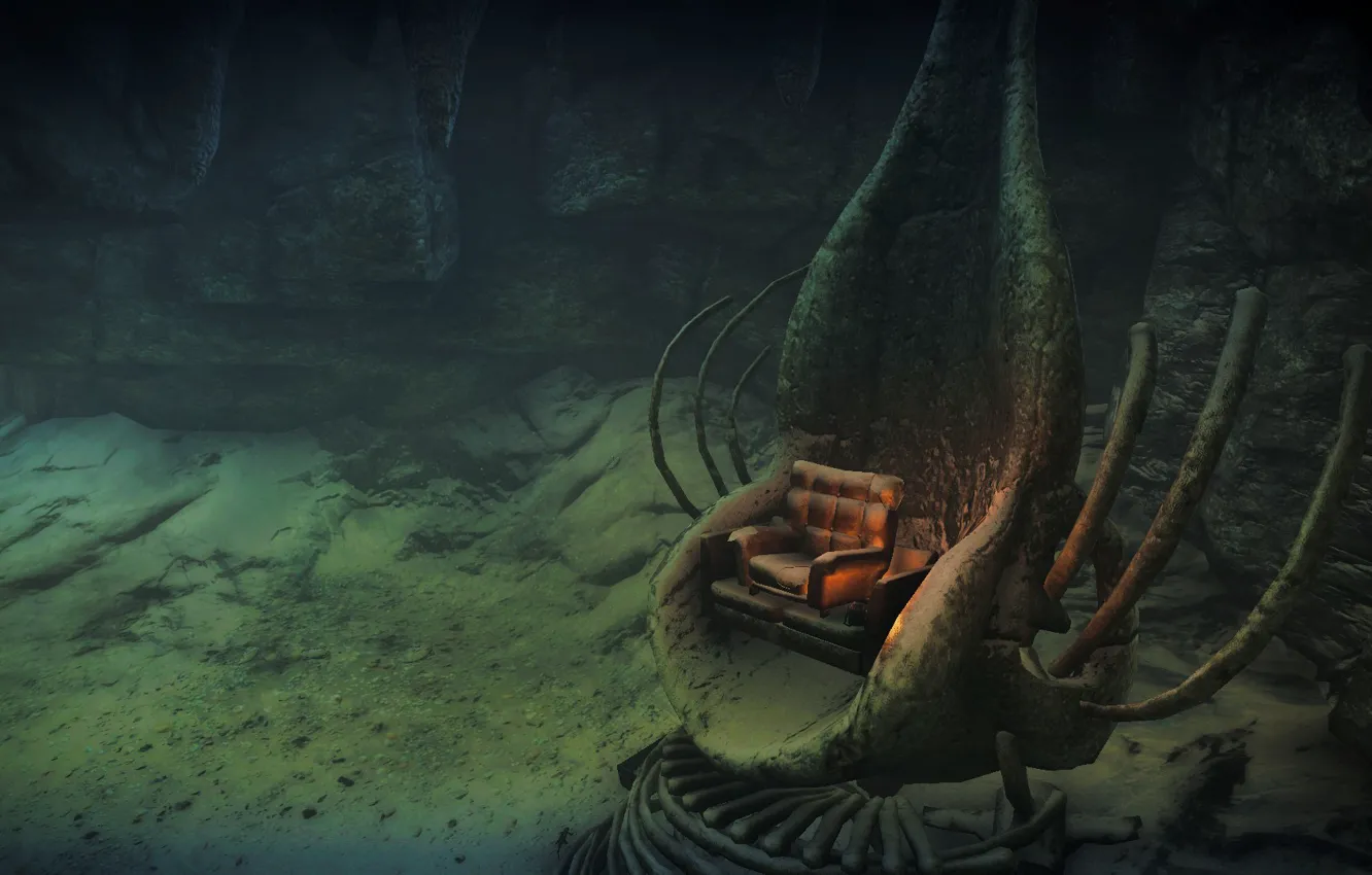 Photo wallpaper bones, the throne, Mad Max, Mad Max