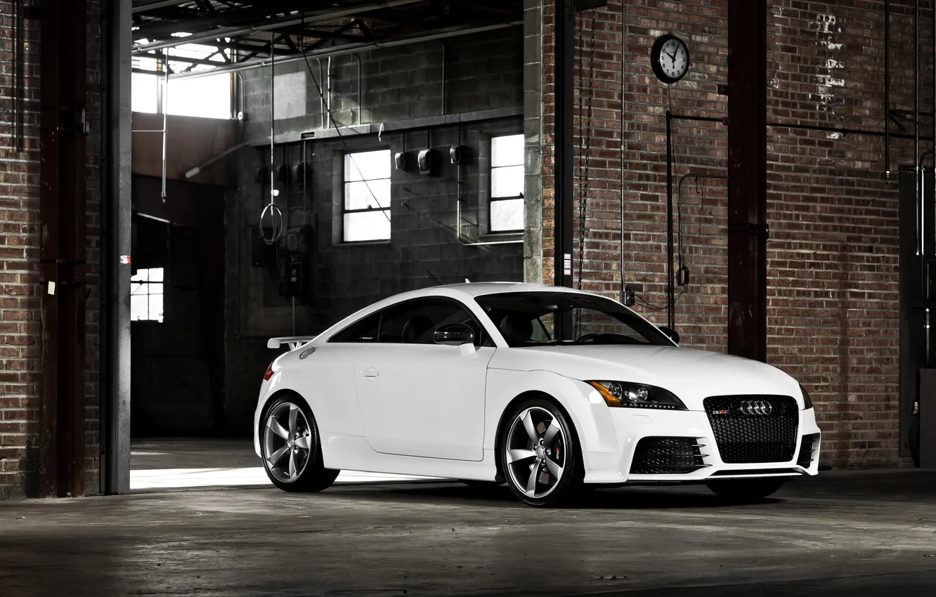 Photo wallpaper white, Audi, Audi, white