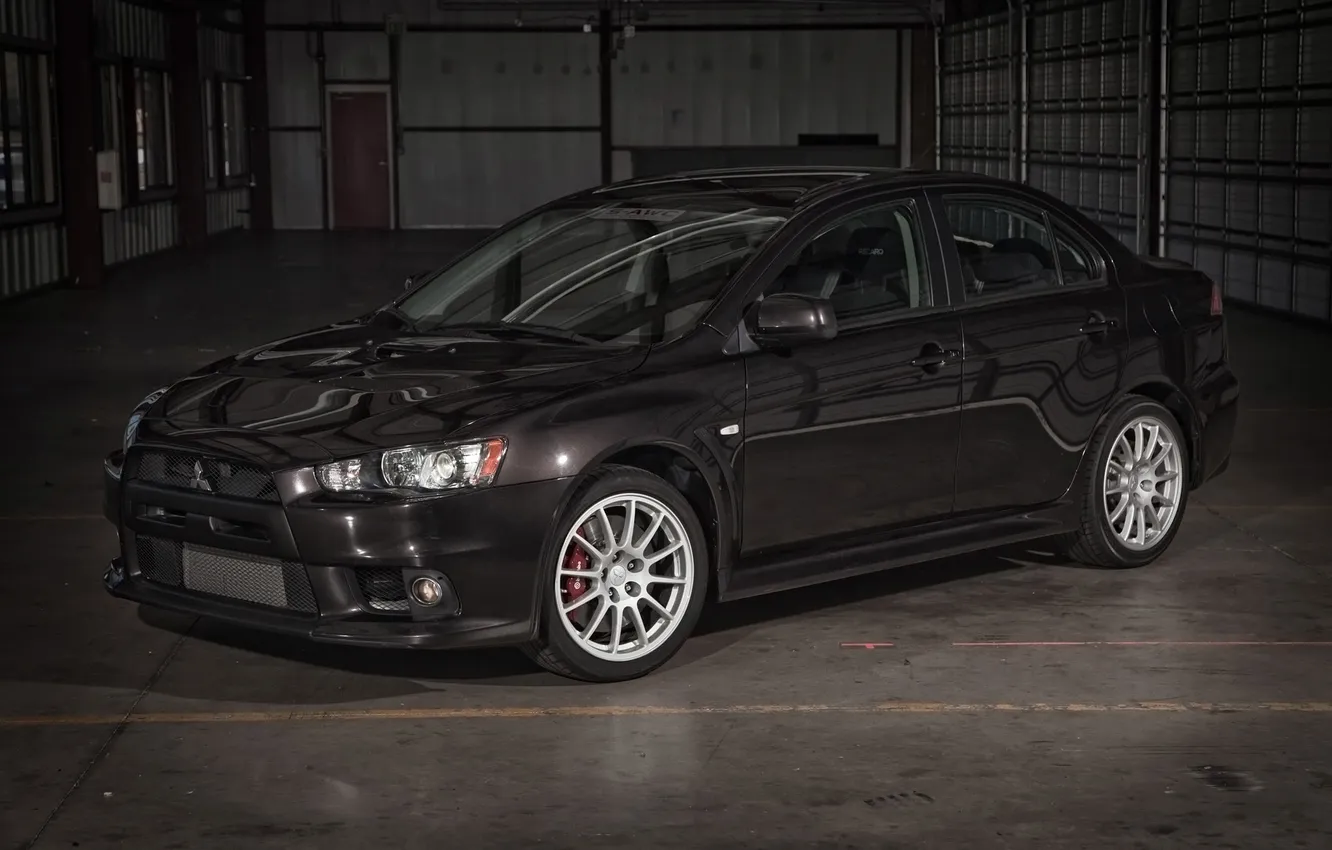 Photo wallpaper Mitsubishi, Lancer, evo