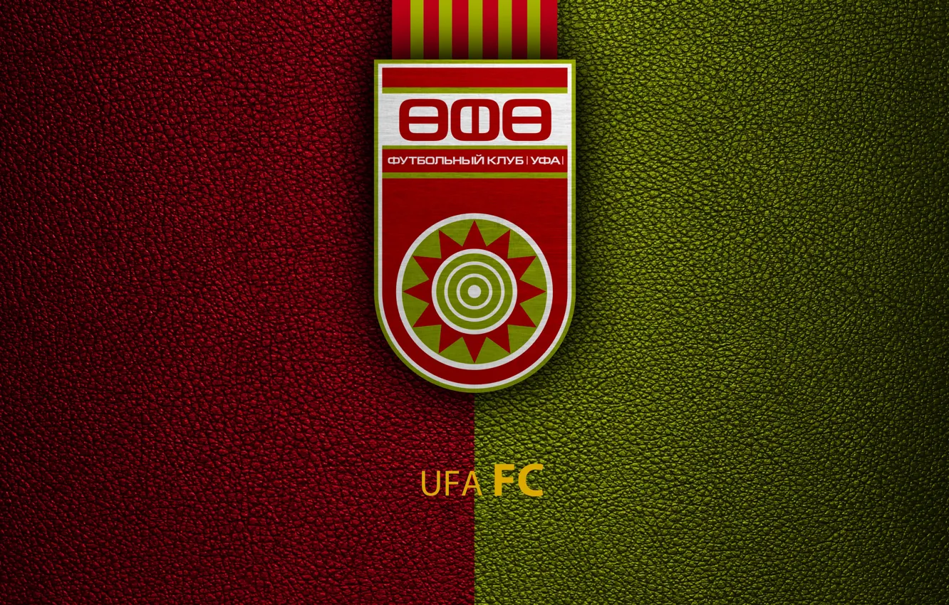Photo wallpaper logo, football, soccer, Emblem, Russian Club, FC Ufa