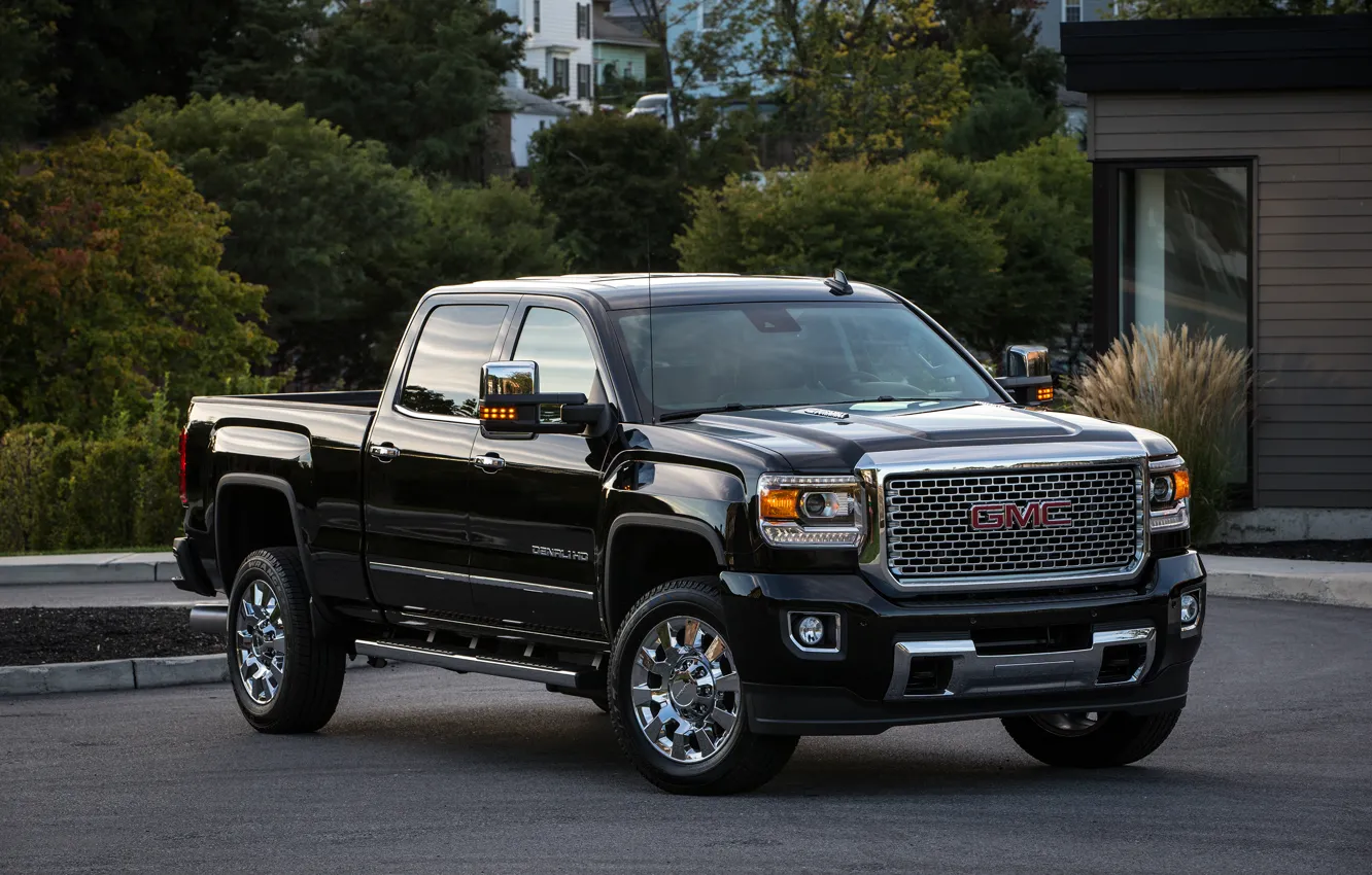 Photo wallpaper pickup, GMC, Sierra 2500