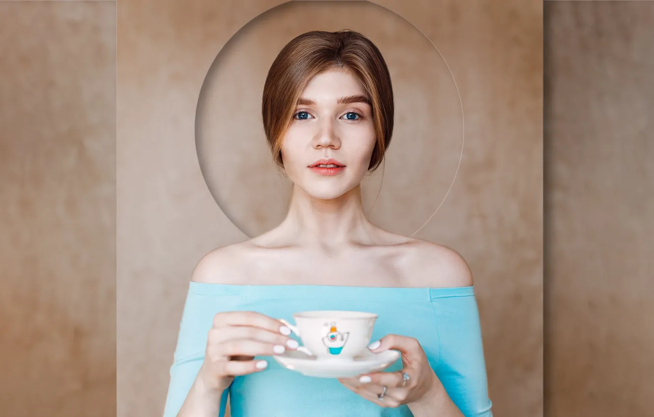 Photo wallpaper portrait, Ivan Losev, Maria Nikitina