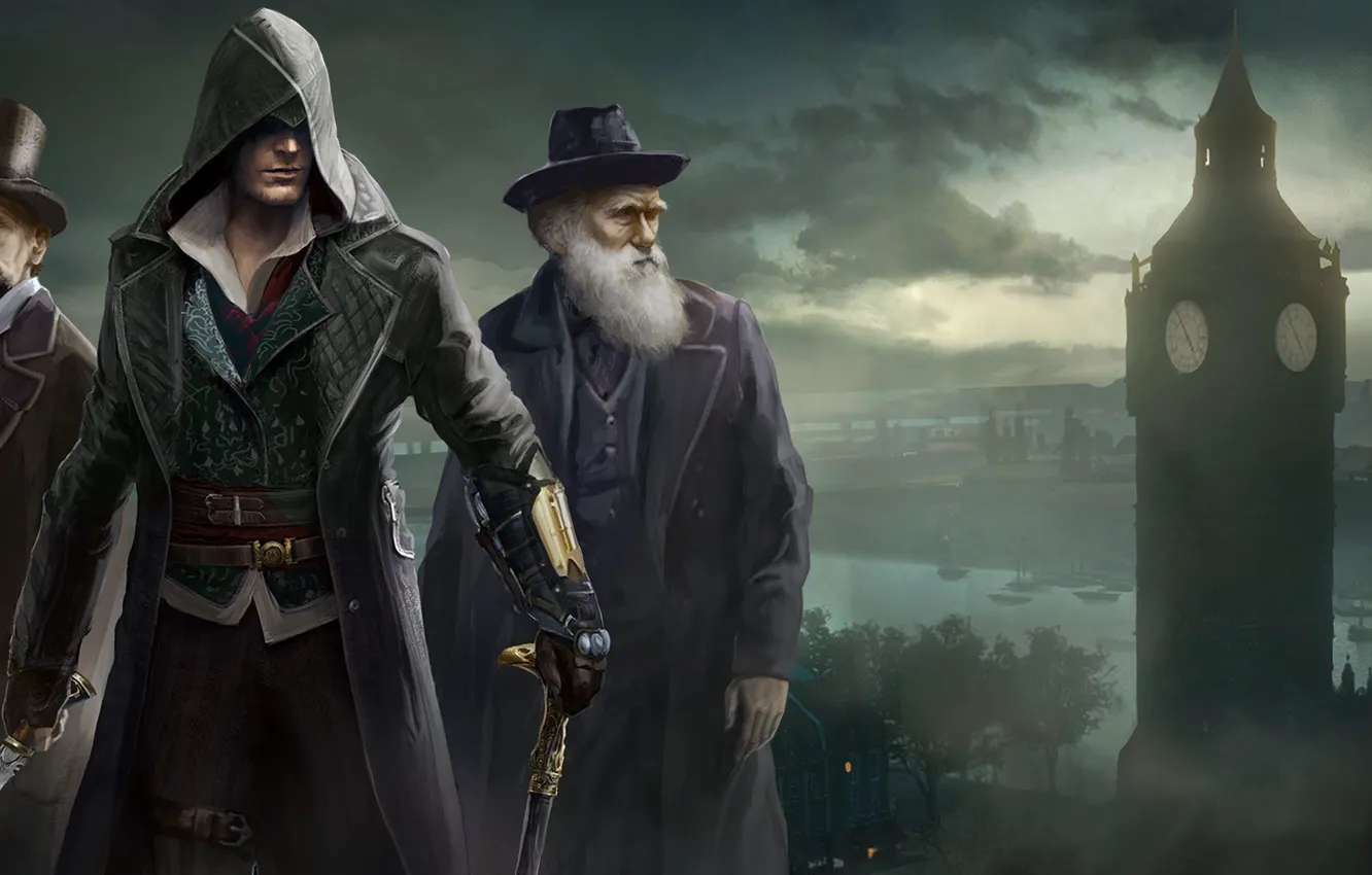 Photo wallpaper London, art, assassins creed, Darwin, Syndicate, Syndicate, Ubisoft Quebec, Assassin's Creed: Syndicate