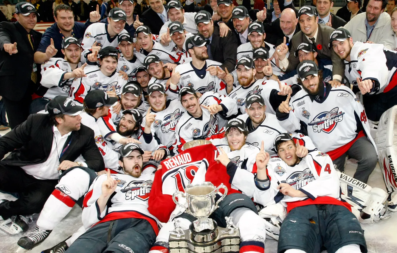 Photo wallpaper 2009, Spitfires, Memorial Cup