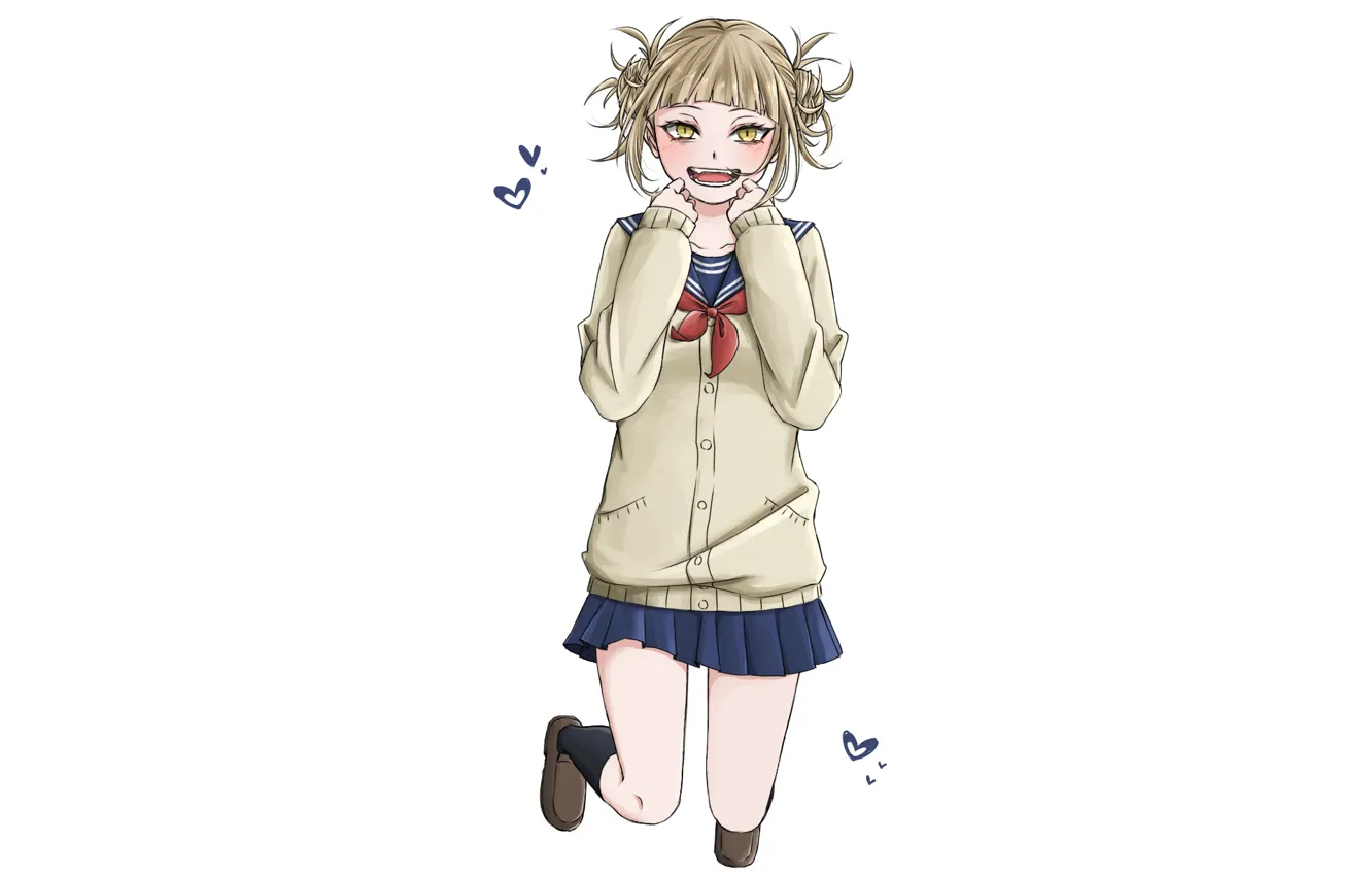 Photo wallpaper girl, Boku no Hero Academy, My hero Academy, My Hero Academia, Toga Himiko, Toga Chemical