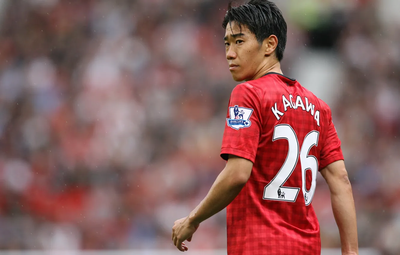 Photo wallpaper Manchester United, Old Trafford, red devil, Kagawa