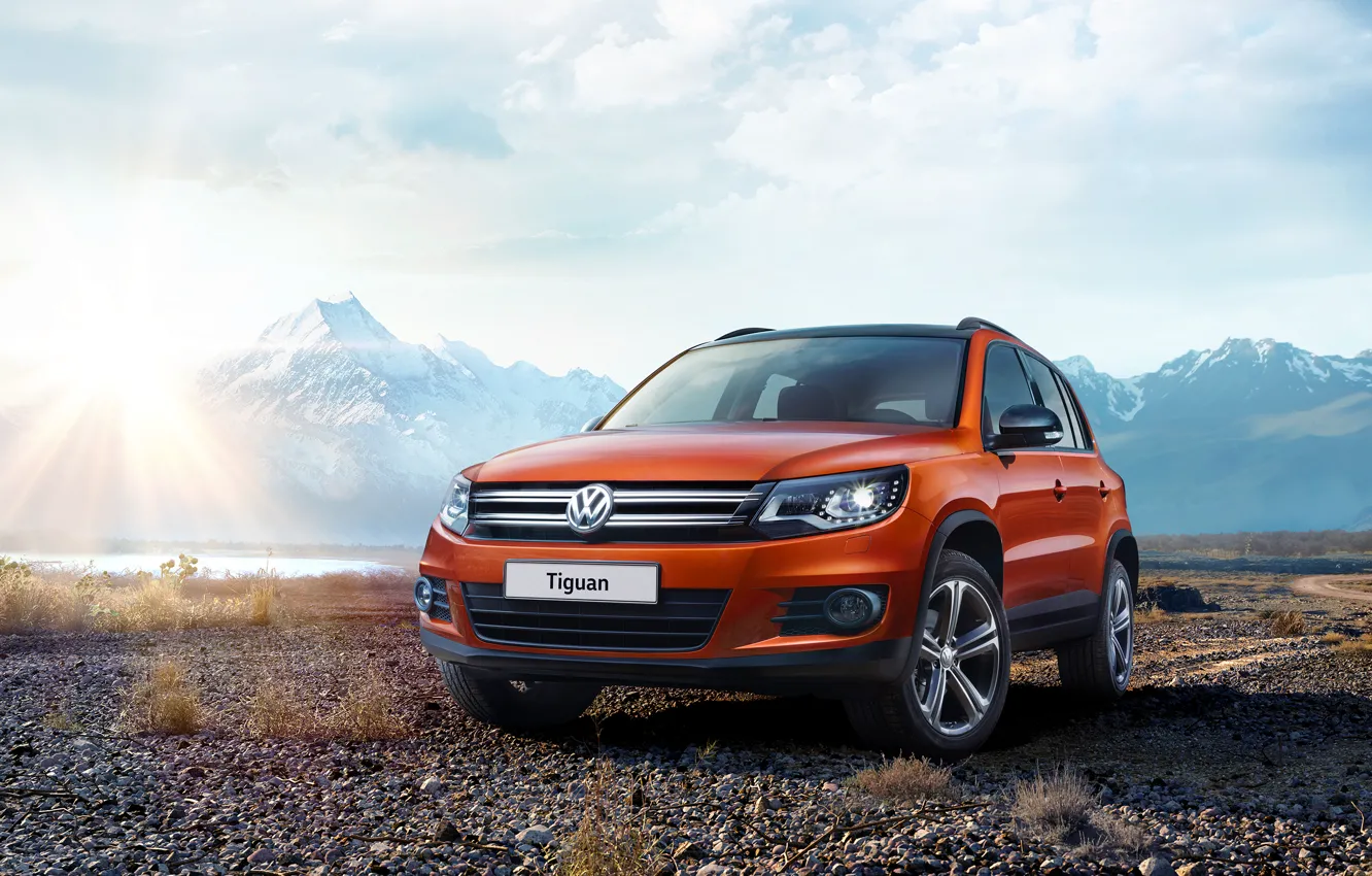 Photo wallpaper Volkswagen, Volkswagen, Tiguan, Tiguan