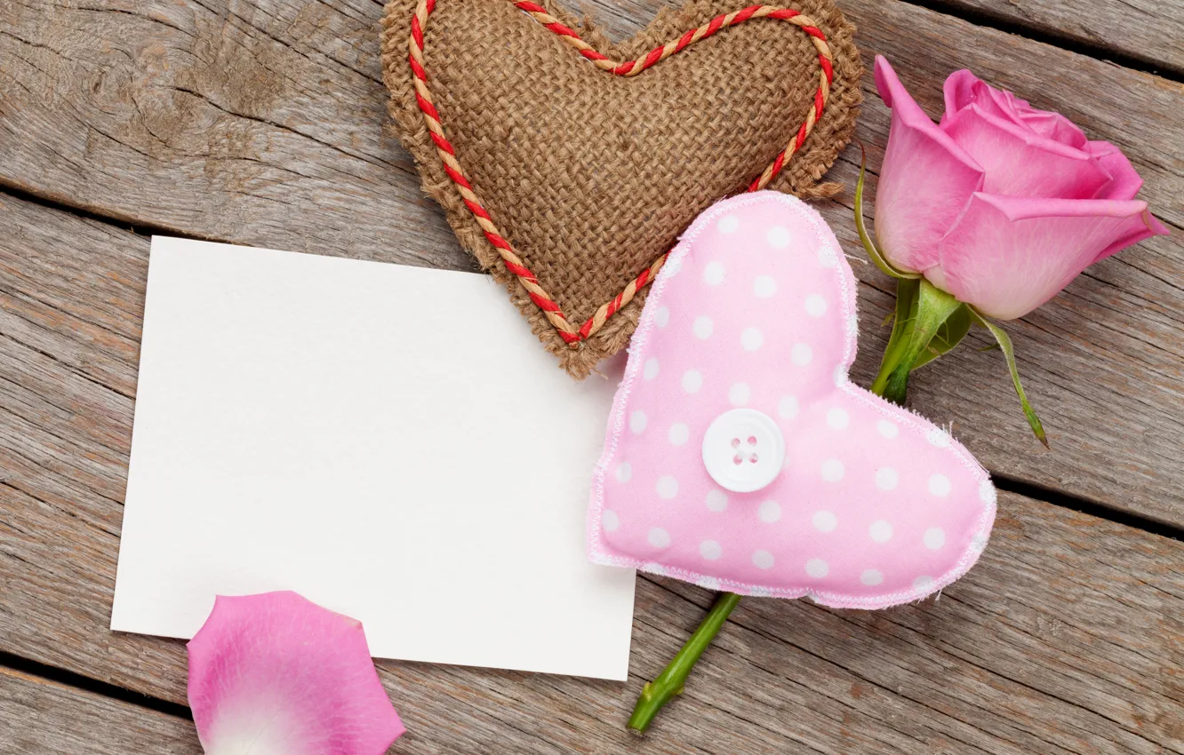 Photo wallpaper roses, love, rose, heart, pink, romantic, sweet, gift