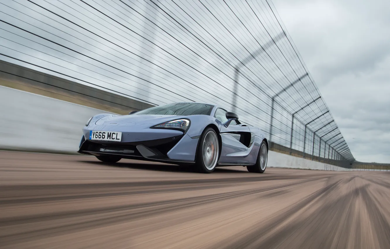Photo wallpaper McLaren, Supercar, fast, Motion, Drive, 570GT, McLaren 570GT