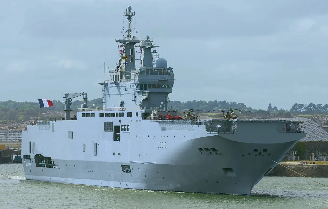 Photo wallpaper UDC, French Navy, Dixmude