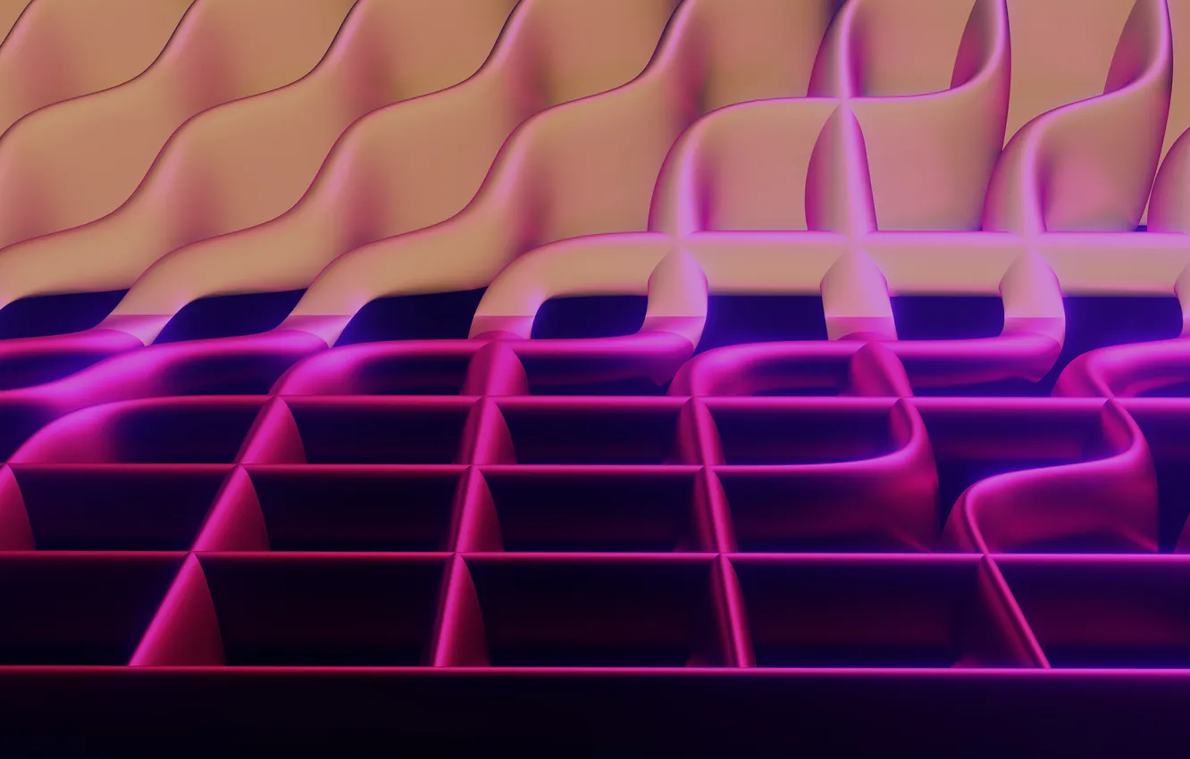 Photo wallpaper line, abstraction, composition, cell, abstract background