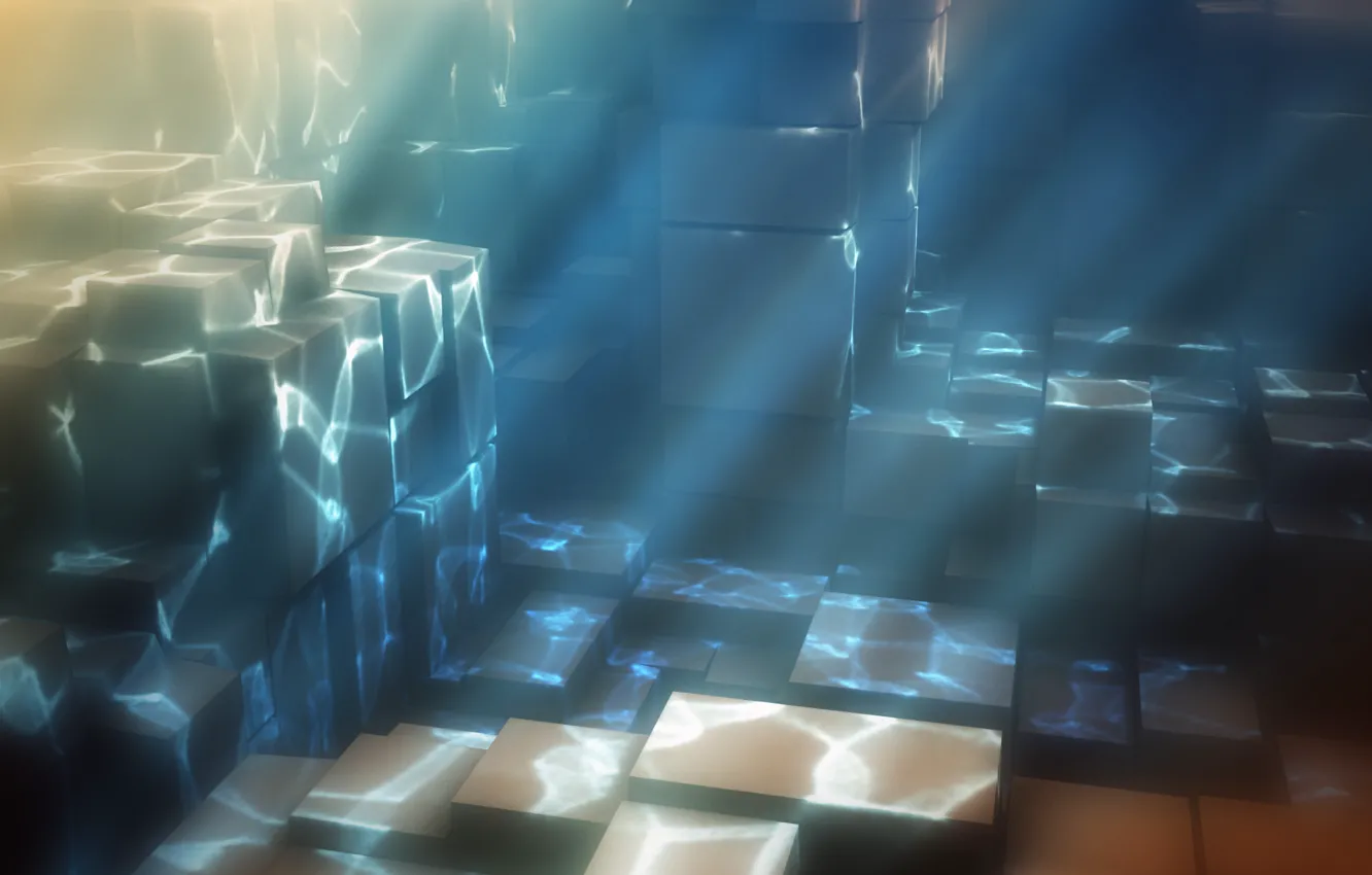 Photo wallpaper water, light, Cuba