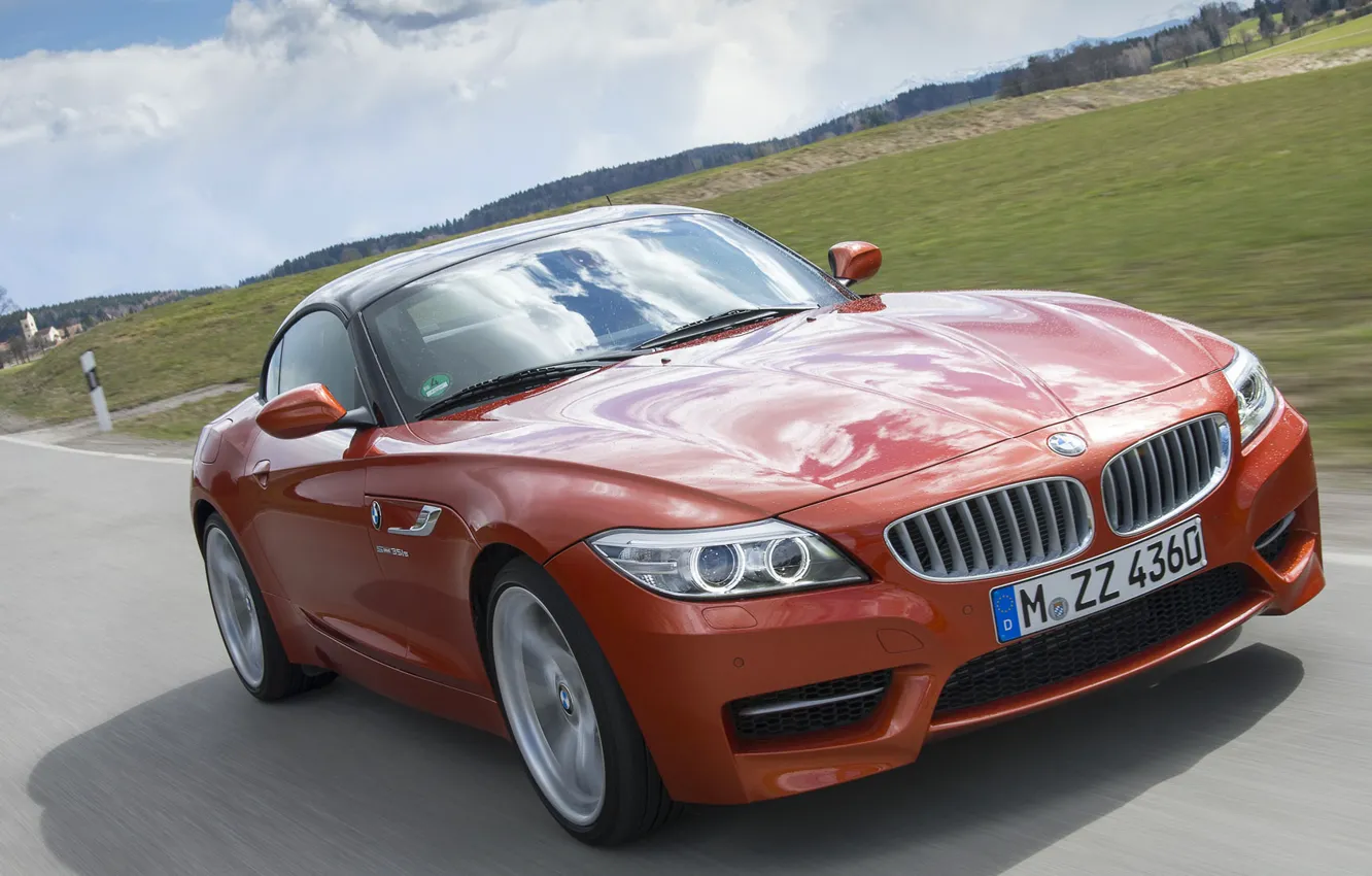 Photo wallpaper road, BMW, sDrive, 35is