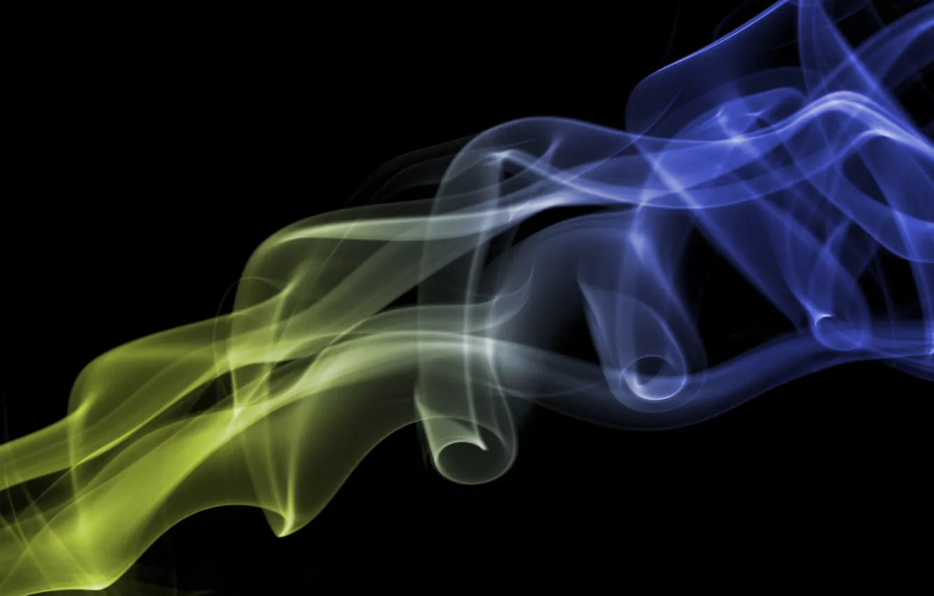 Photo wallpaper Smoke, Background, Abstraction