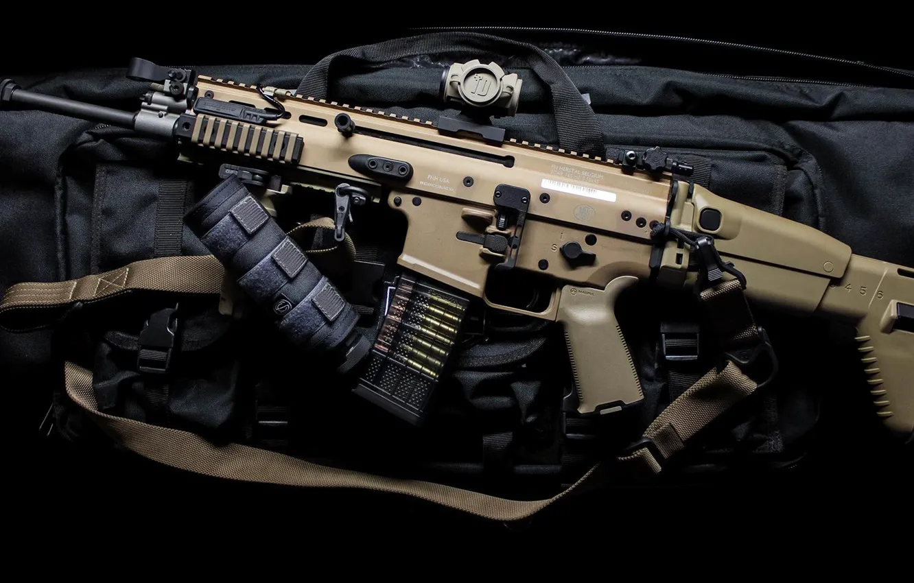 Photo wallpaper weapons, machine, weapon, assault rifle, SCAR, assaul rifle, SCAR-L
