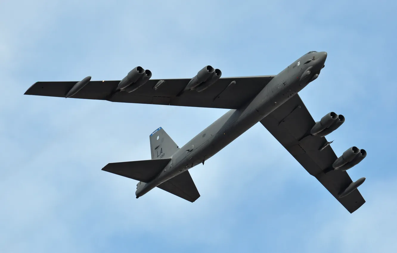 Photo wallpaper Boeing, strategic bomber, STRATO fortress, B-52H