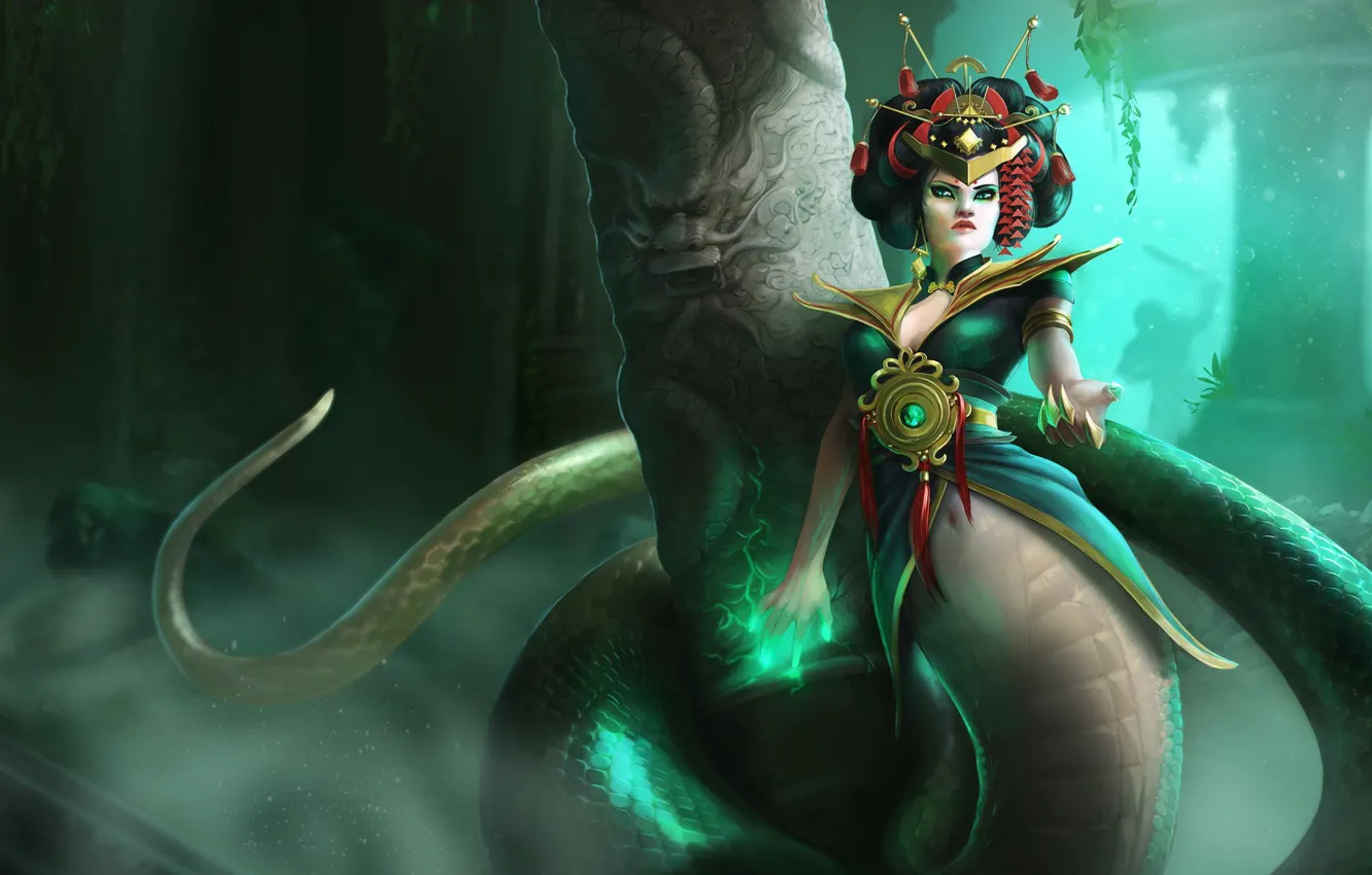 Photo wallpaper gesture, Hydra, Cassiopeia