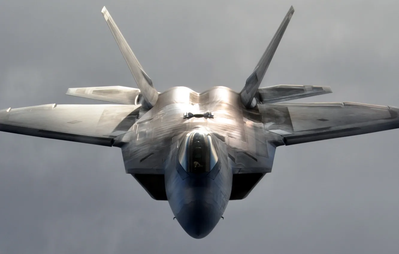 Photo wallpaper weapons, the plane, F-22 Raptor