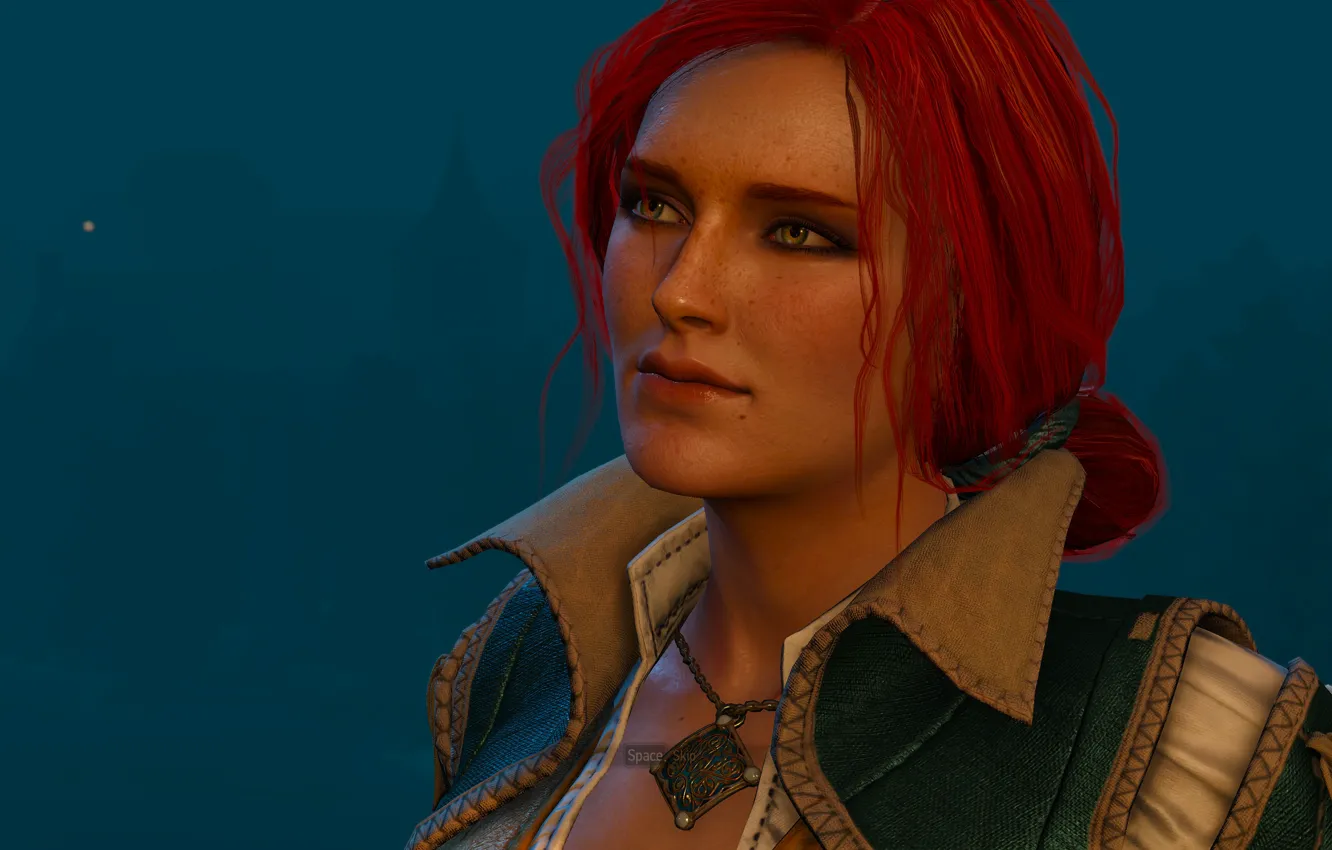 Photo wallpaper look, hair, the game, the enchantress, RPG, Triss Merigold, Triss Merigold, Witcher 3: Wild Hunt