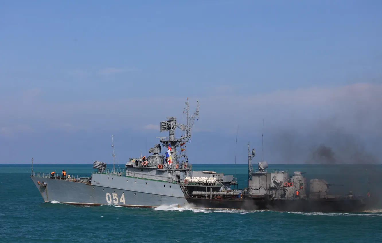 Photo wallpaper Navy, The black sea, small anti-submarine ship, Yeysk