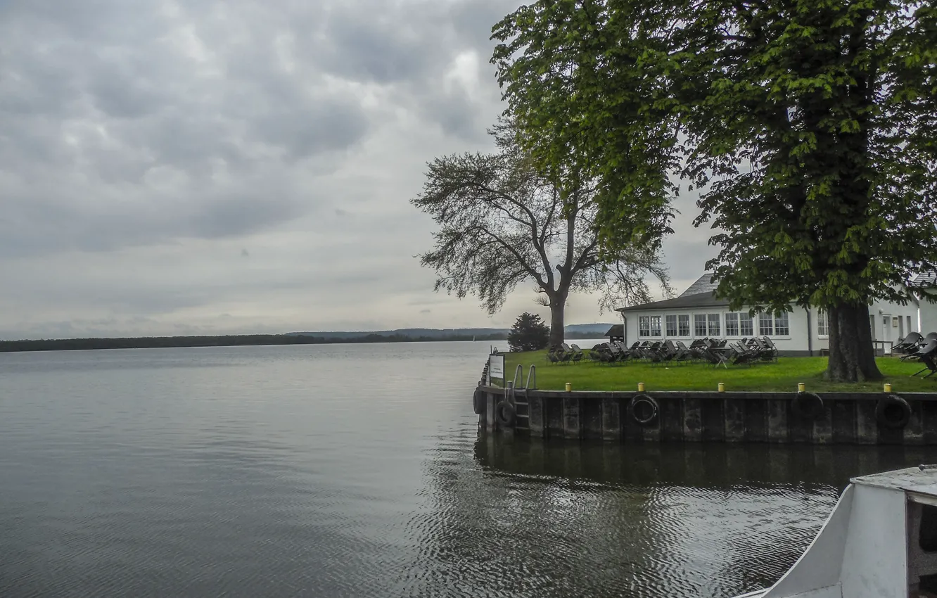 Photo wallpaper nature, Germany, nature, Germany, William stone, Wilhelmstein, Wunstorf