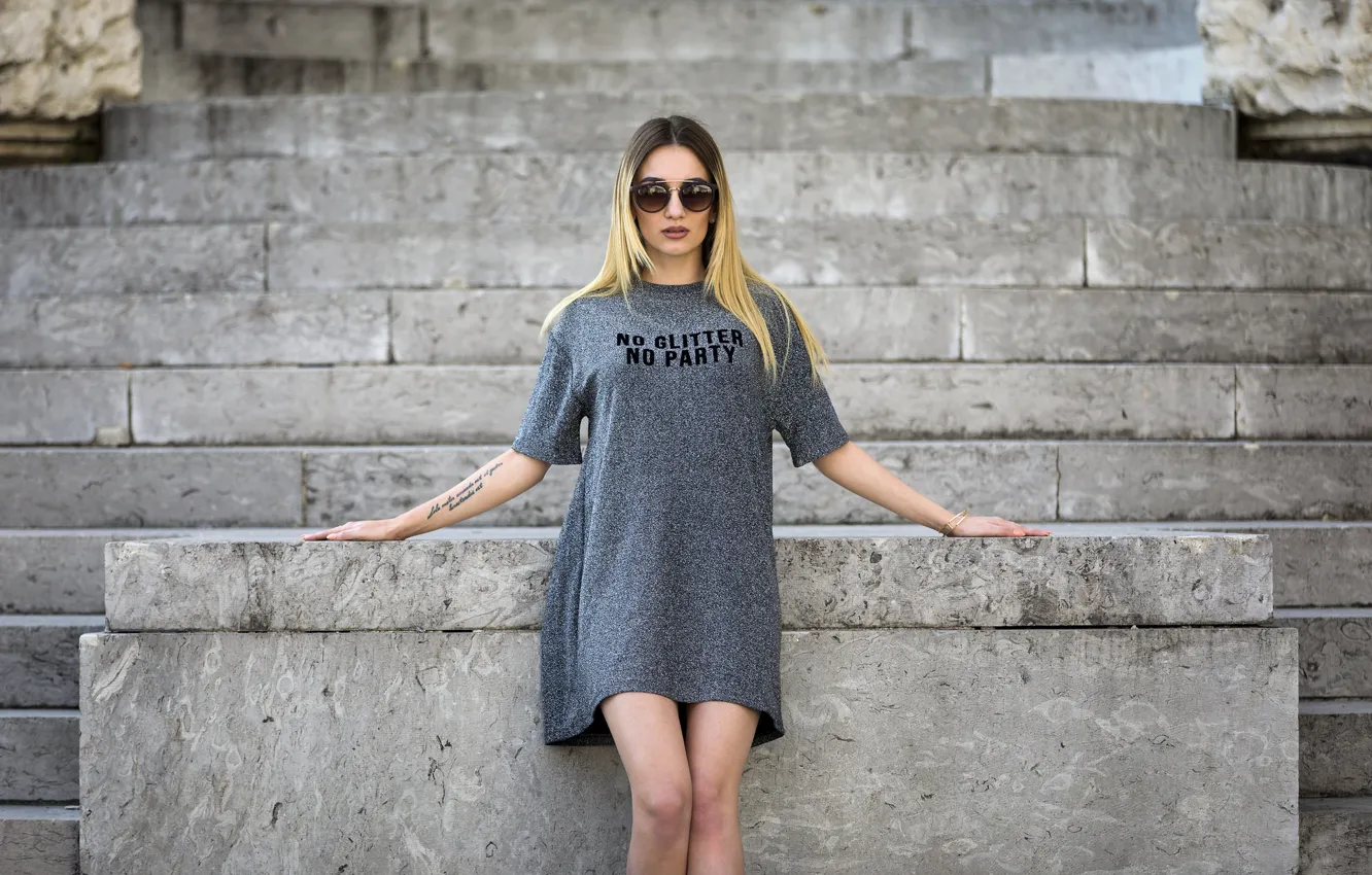 Photo wallpaper girl, model, Alina