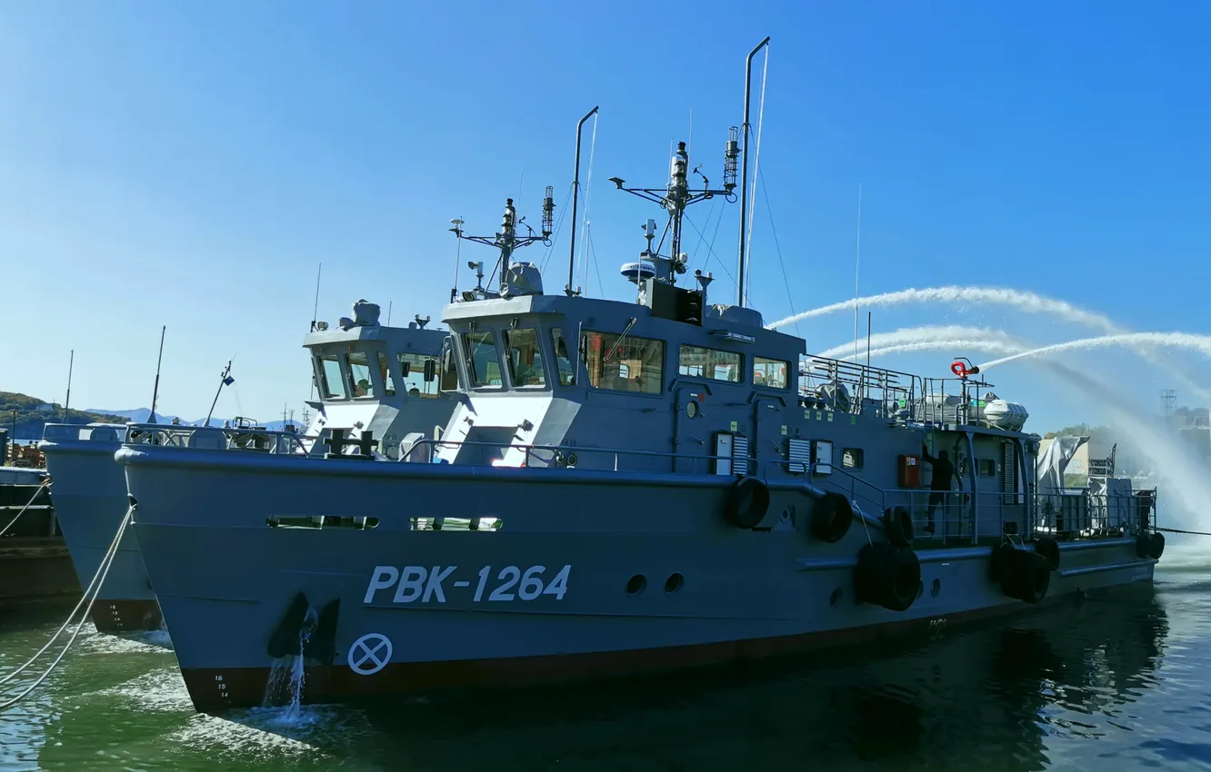 Photo wallpaper boat, Special purpose, raid
