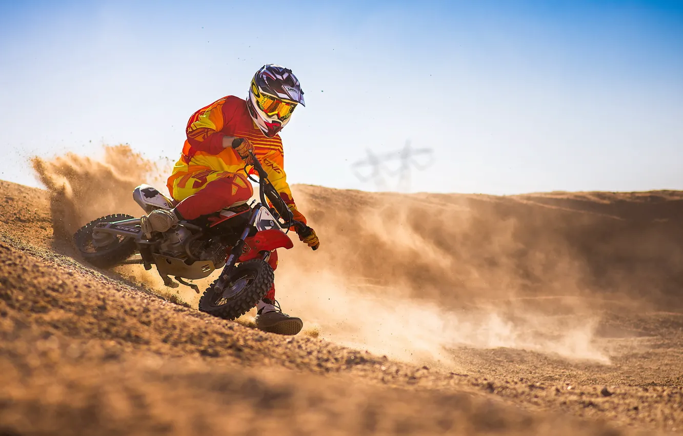 Photo wallpaper race, sport, motorcycle