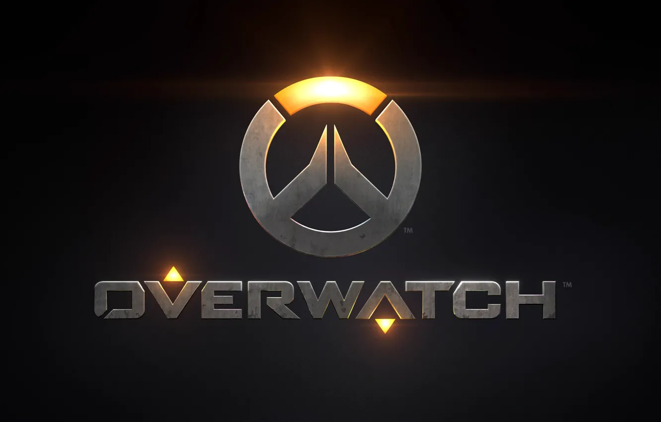 Photo wallpaper logo, blizzard, Overwatch