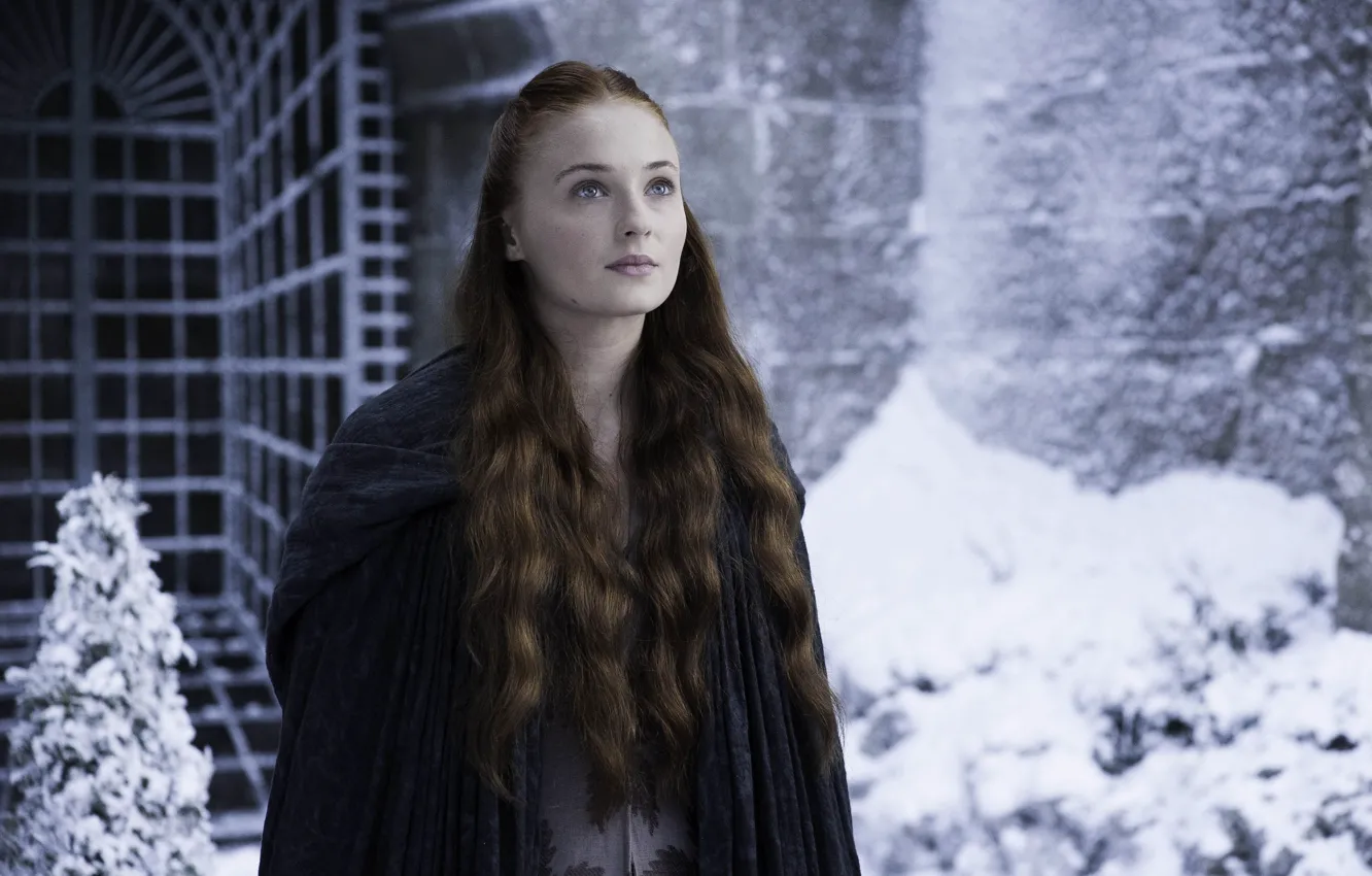 Photo wallpaper actress, red, Game Of Thrones, Game of Thrones, Sophie Turner, Sansa Stark, Sophie Turner