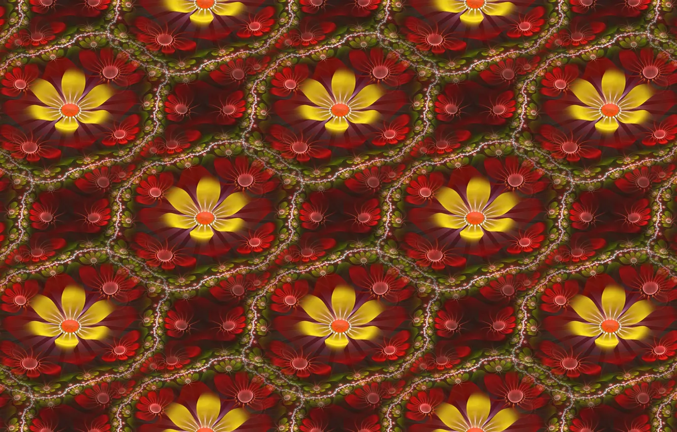 Photo wallpaper flowers, abstraction, background, texture