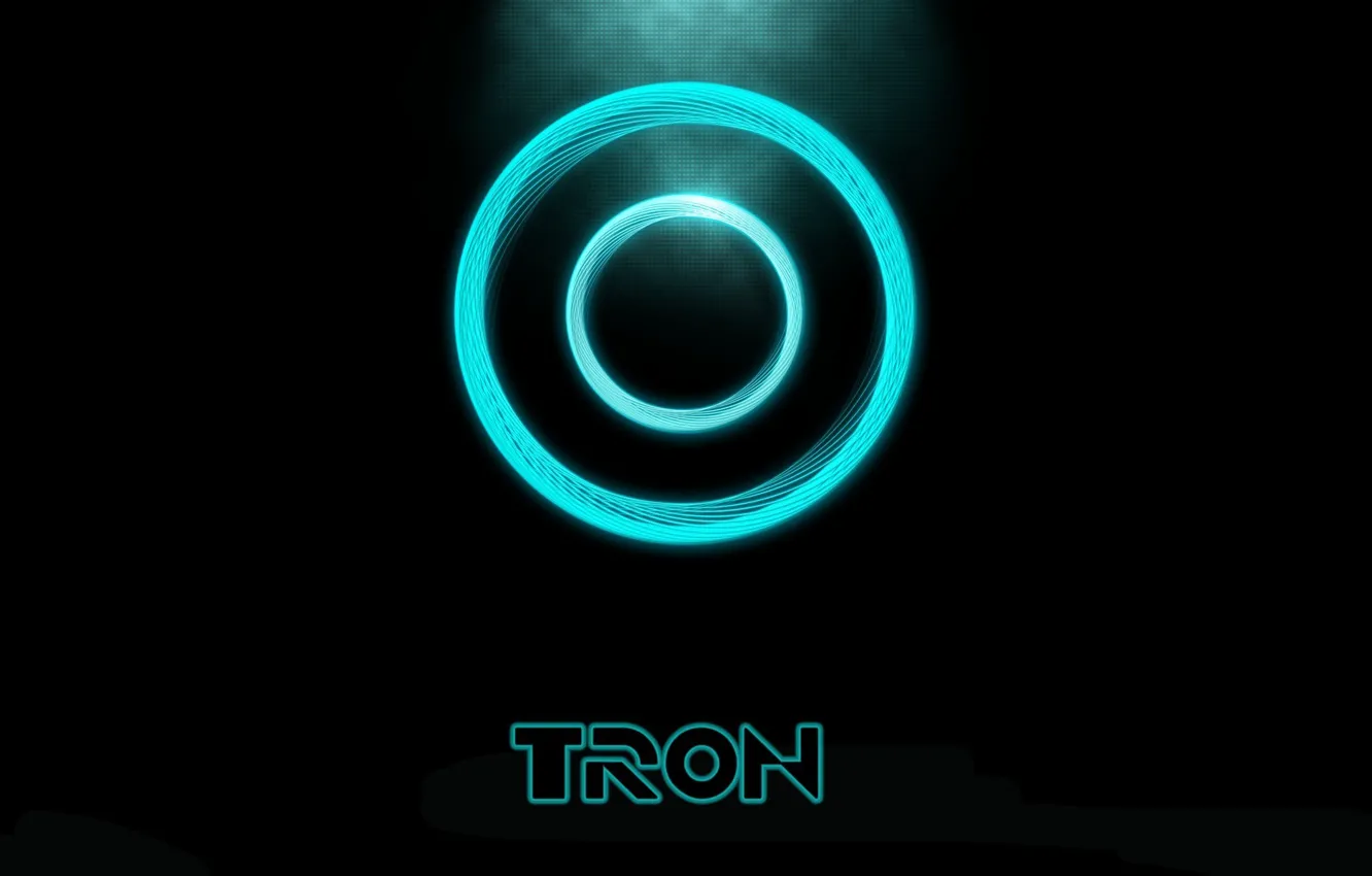 Photo wallpaper disk, the throne, Tron:Legacy