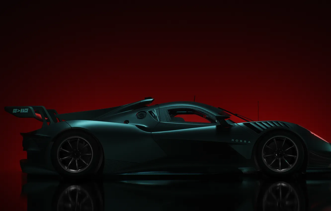 Photo wallpaper Motorsport, The simulator, GoRace, Red