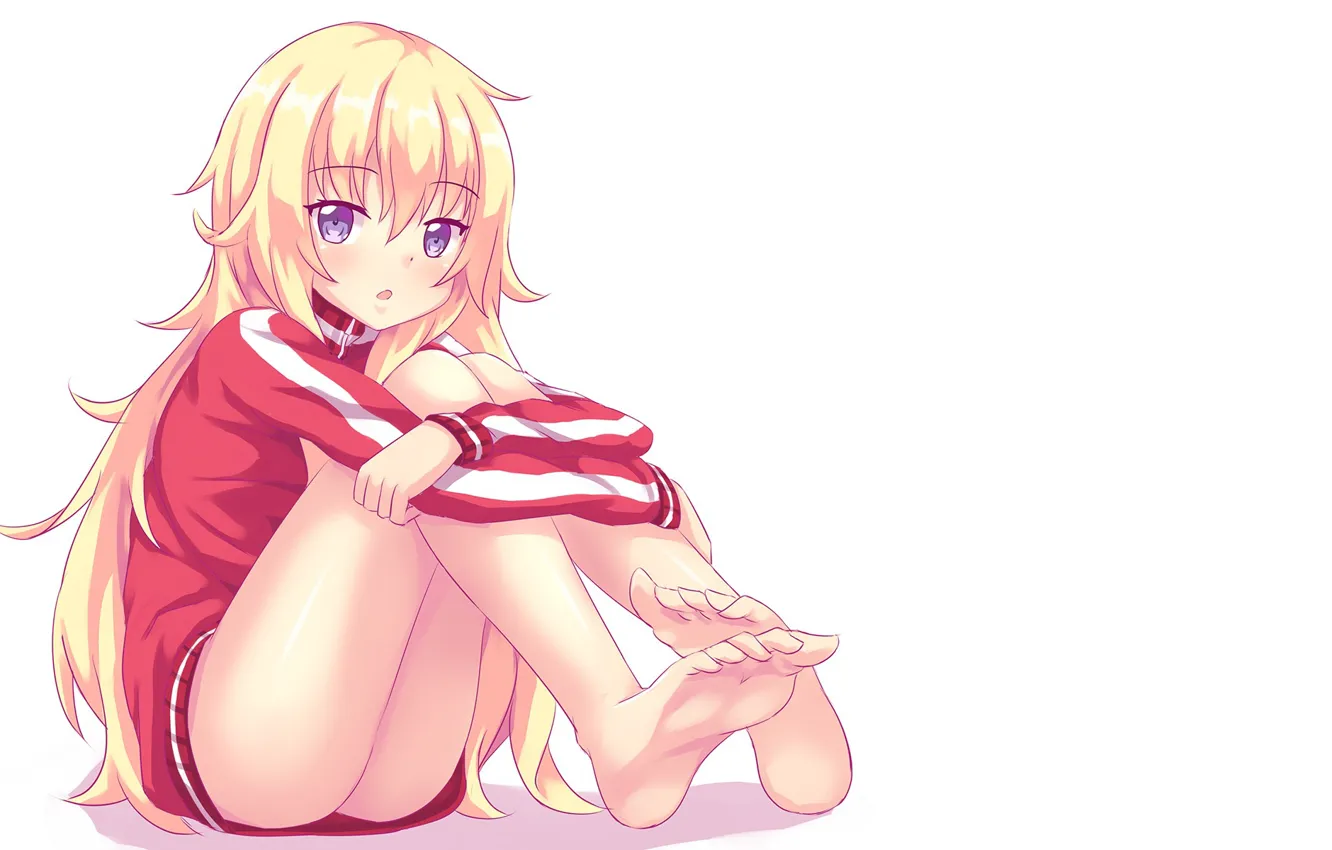 Photo wallpaper girl, legs, jacket, Gabriel DropOut