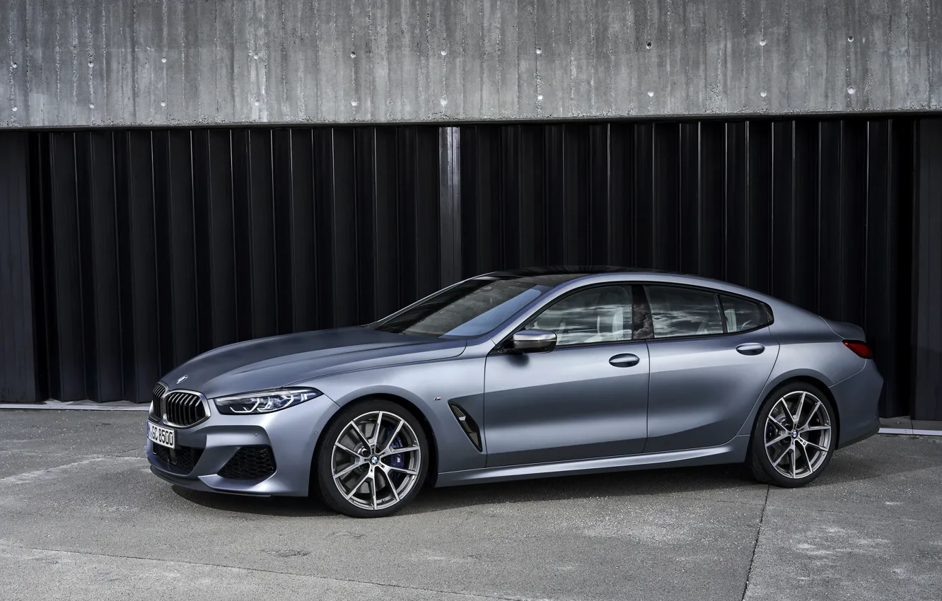 Photo wallpaper coupe, BMW, Parking, Gran Coupe, 8-Series, 2019, the four-door coupe, Eight