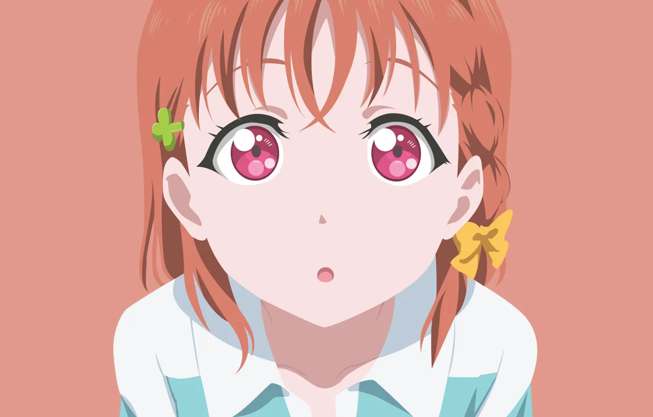 Photo wallpaper look, girl, Living Love!, Living love