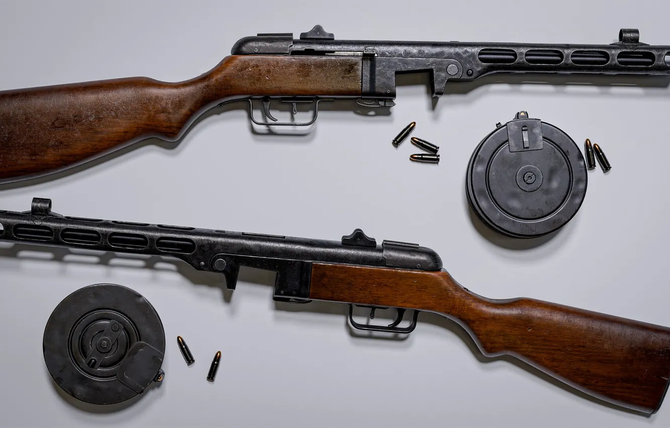 Photo wallpaper USSR, the gun, PPSH-41, Georgy Shpagin