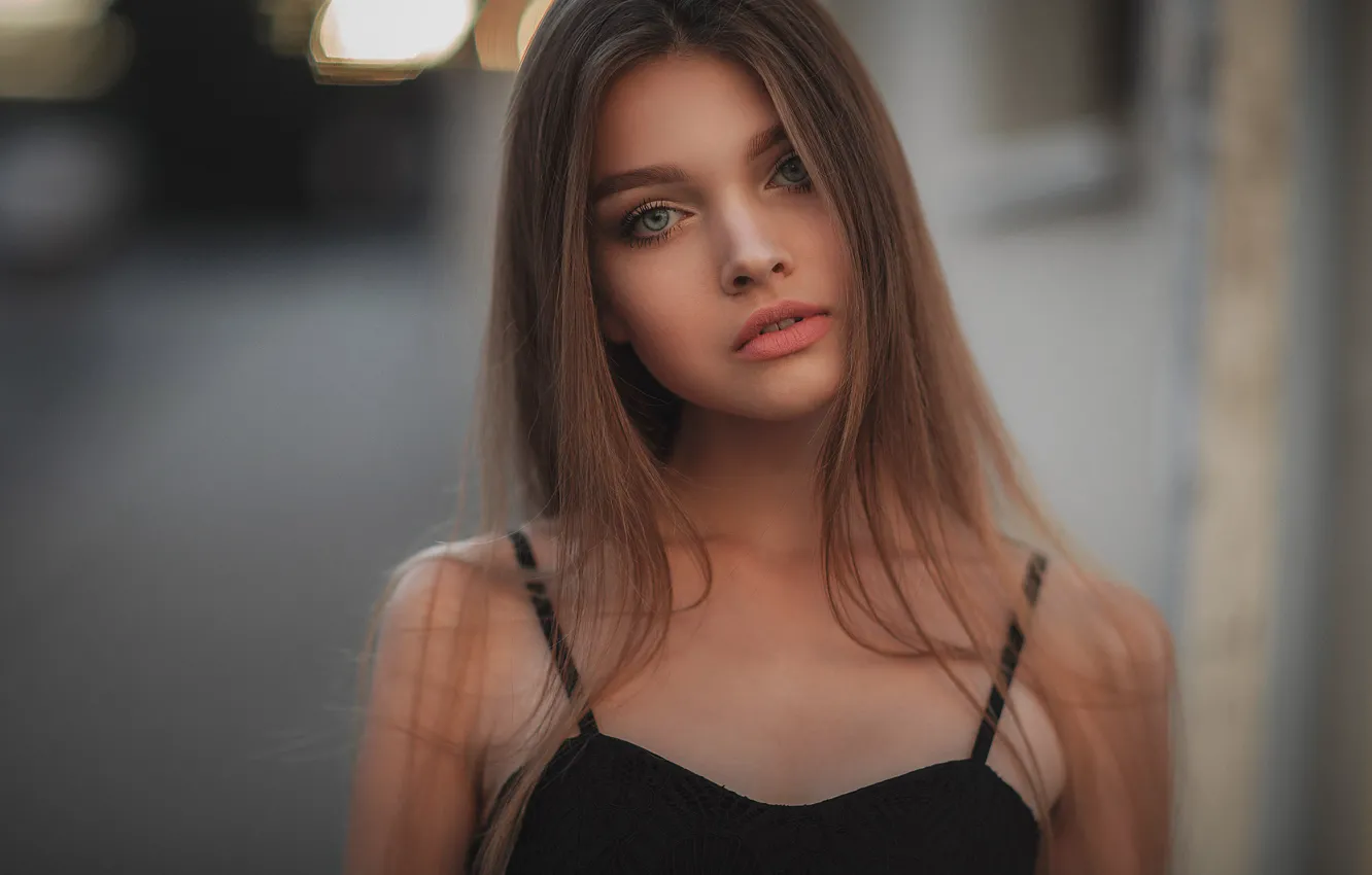 Photo wallpaper sponge, the beauty, curls, Belarus, Minsk, Abid Kushelev, photographer Anton Malvos