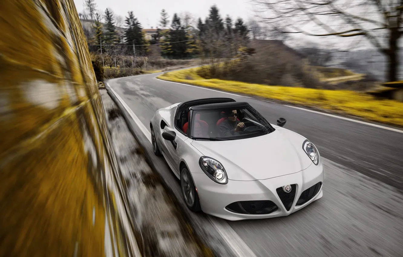 Photo wallpaper Alfa Romeo, Spider, Alfa Romeo