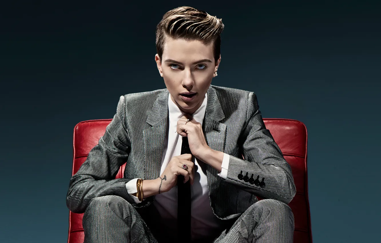 Photo wallpaper Scarlett Johansson, Scarlett Johansson, photoshoot, 2015, Saturday Night Live