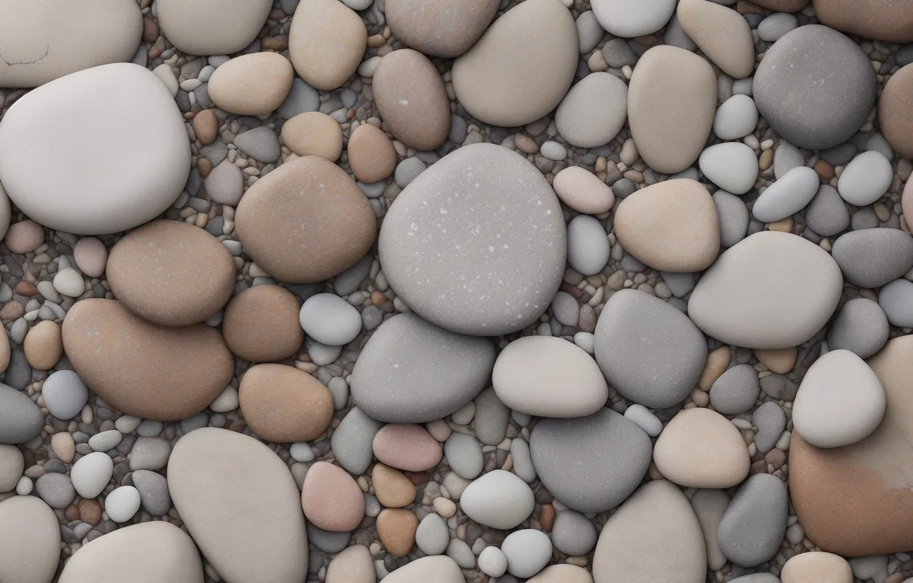 Photo wallpaper beach, pebbles, stones, background, Wallpaper, stone, wallpaper, rock