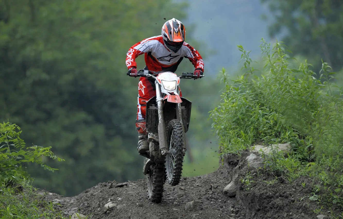 Photo wallpaper jump, sport, Aprilia, RXV