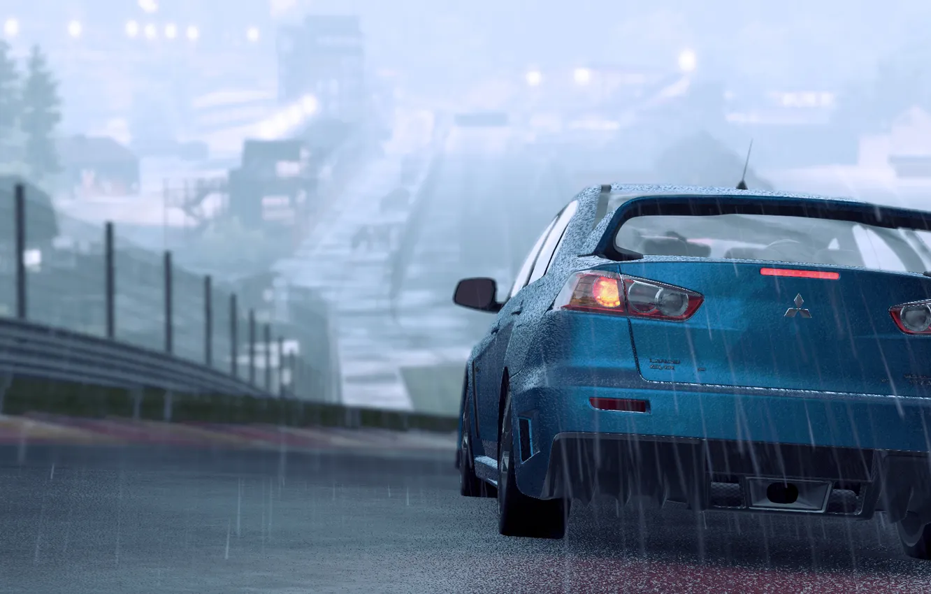 Photo wallpaper Lancer, cars, spa, Project