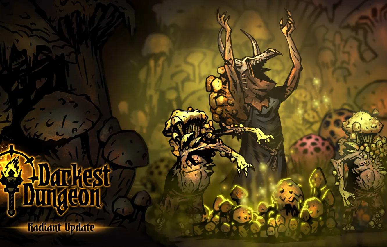 Photo wallpaper Spurs, Creatures, Darkest Dungeon
