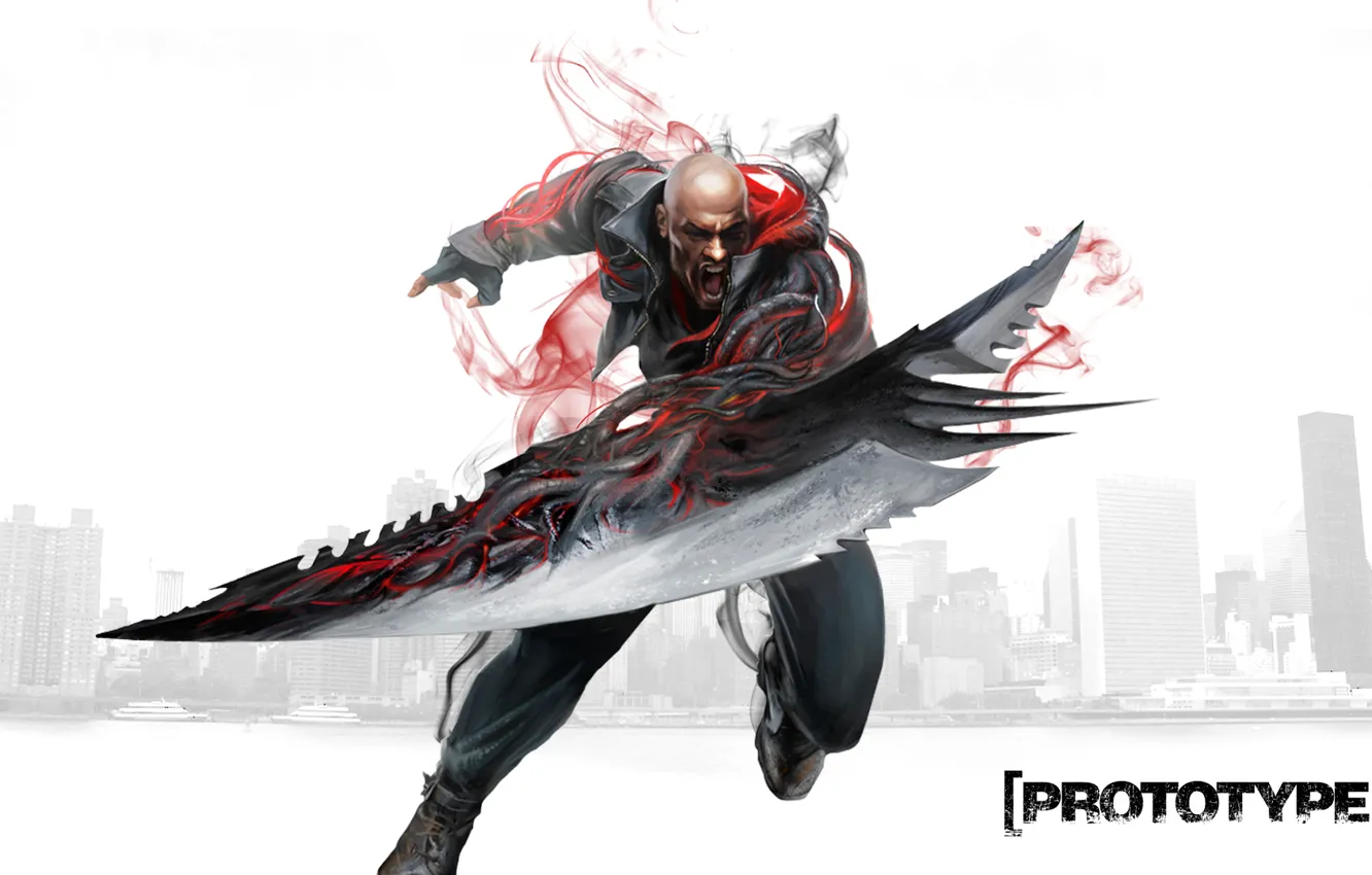 Photo wallpaper Prototype, blade, heler