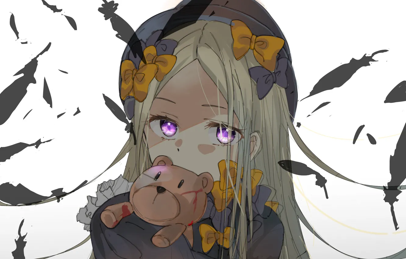 Photo wallpaper eyes, look, anime, art, girl, Fate Grand Order, The destiny of a great campaign, Abigail …