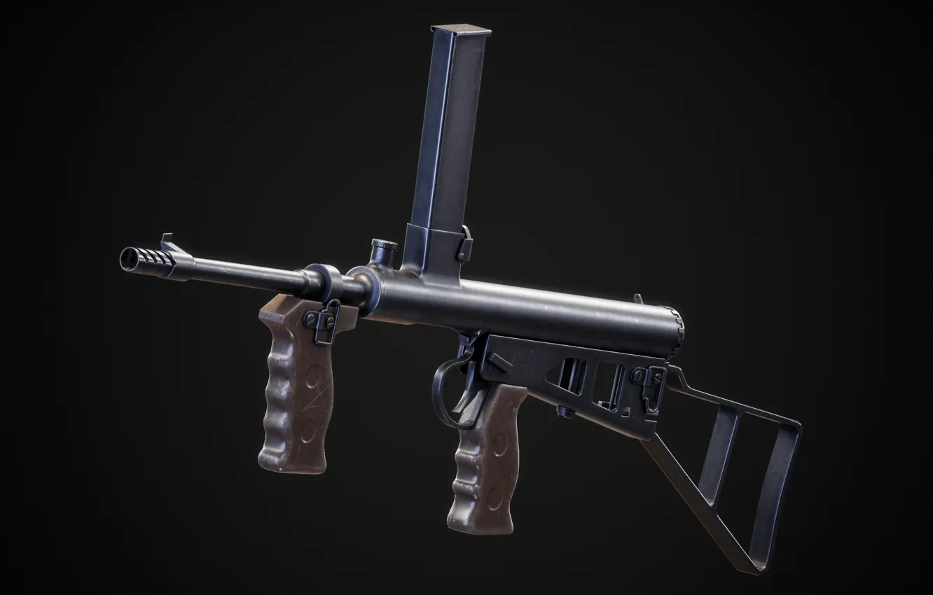 Photo wallpaper Australia, The gun, Owen gun