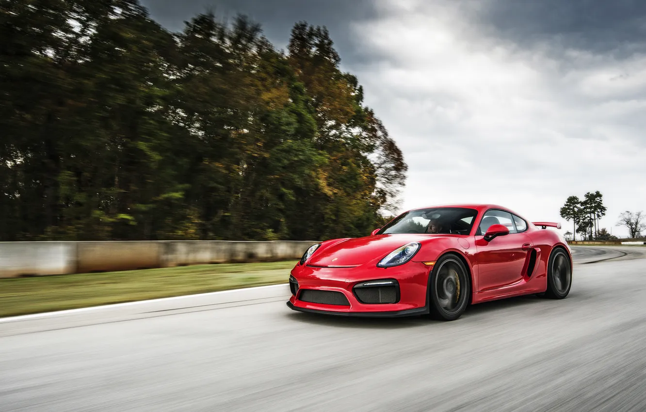 Photo wallpaper Porsche, Cayman, Porsche, GT4, Caiman