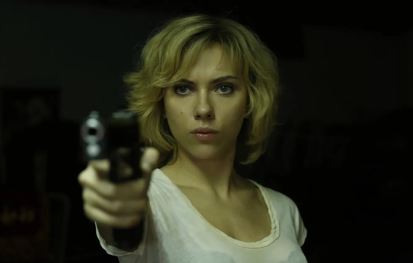 Photo wallpaper fiction, Scarlett Johansson, action, Lucy, Lucy